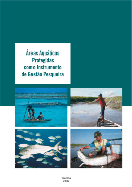 &aacute;reas aqu&aacute;ticas protegidas como instrumento de gest&atilde;o pesqueira