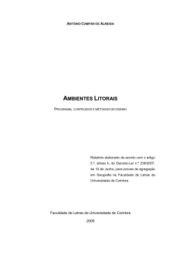 Ambientes Litorais - Estudo Geral