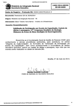 Scanned Document - Ministério da Integração Nacional