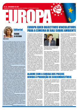 europa quer objectivos vinculativos para a cimeira de bali sobre