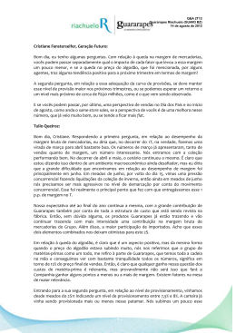2T12 Sess&atilde;o de Perguntas e Respostas da