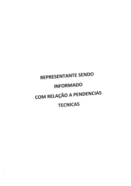 REPRESENTANTE › ¡NEoRMADo COM RELAÇÃO A PENDENans