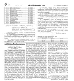 11 2 1 Minist&eacute;rio do Trabalho e Emprego