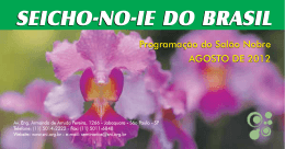 quinta-feira - Seicho-No