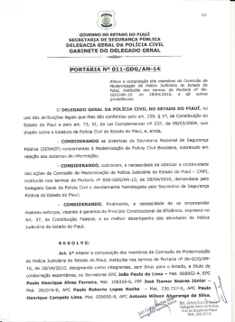 GOVERNO DO EsTADo DO PIAUÍ