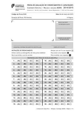 (a) (b) - Prova de Avalia&ccedil;&atilde;o de Conhecimentos e Capacidades