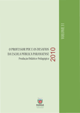 Fotofosforilação - Secretaria de Estado da Educação do Paraná