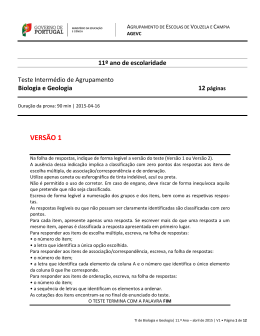 Enunciado Vers&atilde;o 1 - Agrupamento de Escolas de Vouzela e Campia