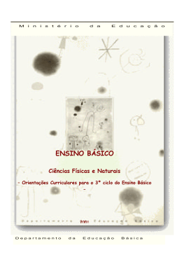 ENSINO B&Aacute;SICO Ci&ecirc;ncias F&iacute;sicas e Naturais