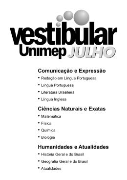 Comunica&ccedil;&atilde;o e Express&atilde;o Ci&ecirc;ncias Naturais e Exatas