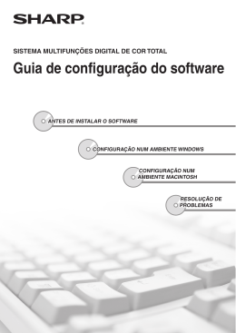 Guia de configuração do software 2761 KB