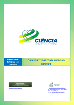 Guia do estudante brasileiro no exterior