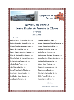 Quadro de Honra 1&ordm; per&iacute;odo_1&ordm;C_C.E.F.Z&ecirc;zere