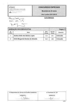 LISTA SERIADA