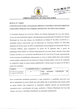 edital de convoca&ccedil;&atilde;o n&ordm; 12/2012 23/08/2012