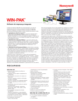 WIN-PAK® 4.0 Software (Portuguese)