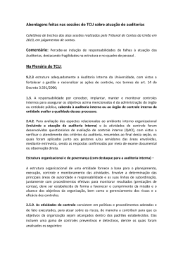 Anexo: Destaques de atas do TCU - FONAI-MEC