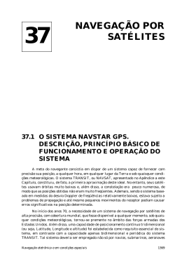 37. Navega&ccedil;&atilde;o por Sat&eacute;lites