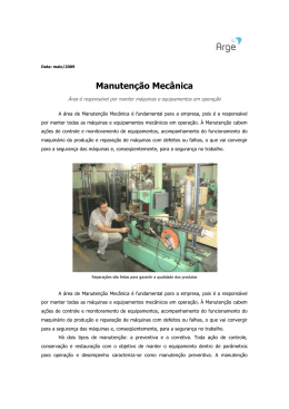 Manutenção Mecânica