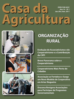 ORGANIZAÇÃO RURAL ORGANIZAÇÃO RURAL