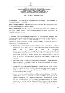 Resposta do Pedido de Esclarecimento COODAPIS