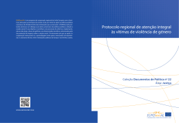 Protocolo regional de aten&ccedil;&atilde;o integral &agrave;s v&iacute;timas de viol&ecirc;ncia de