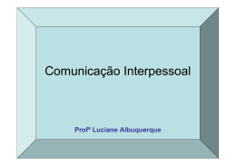 2 - Comunicação Interpessoal [Modo de Compatibilidade]