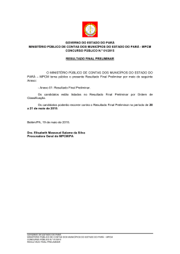 resultado final preliminar