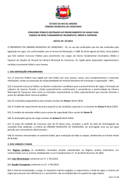 ESTADO DO RIO DE JANEIRO C&Acirc;MARA MUNICIPAL DE