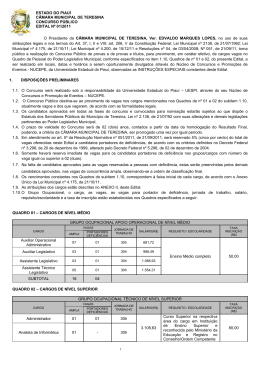 ESTADO DO PIAU&Iacute; C&Acirc;MARA MUNICIPAL DE - Nucepe