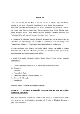 Acta 8 de 9 de Maio de 2014