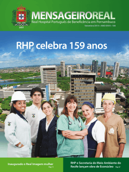 RHP celebra 159 anos - Real Hospital Português