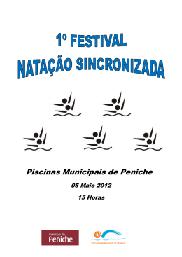 Programa 1&ordm; Festival de Nata&ccedil;&atilde;o Sincronizada