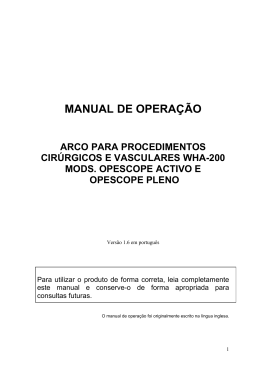 MANUAL DE OPERA&Ccedil;&Atilde;O - Frank`s Hospital Workshop