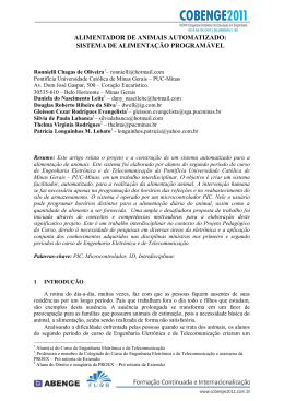 alimentador de animais automatizado