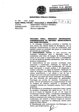 parecer - Mpf - Minist&eacute;rio P&uacute;blico Federal