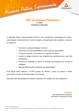 CST em Gestão Financeira - IME-USP