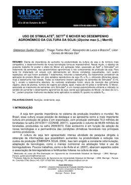 USO DE STIMULATE&reg;, SETT&reg; E MOVER NO