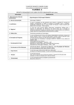 Informa&ccedil;&otilde;es do Curso