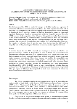 ACCOUNTING FOR INCOME INEQUALITY vers&atilde;o com