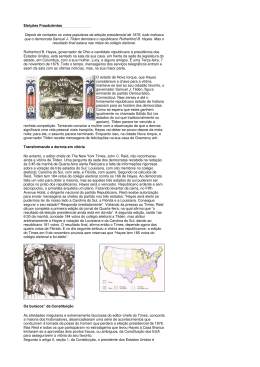 Elei&ccedil;&otilde;es Fraudulentas Depois de contados os votos populares da