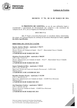 Decreto N. 792 de 26/03/2014