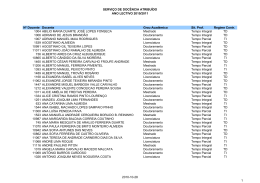 SERVI&Ccedil;O DE DOC&Ecirc;NCIA ATRIBU&Iacute;DO ANO LECTIVO 2010/2011 N&ordm;
