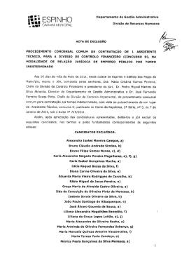 :ou . - Câmara Municipal de Espinho
