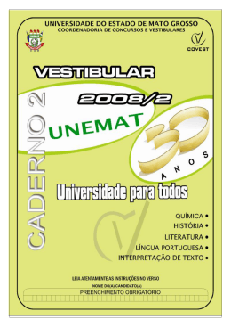 Prova - Unemat