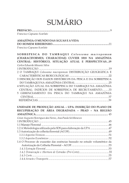 Agroextrativismo ind&iacute;gena no Lavrado