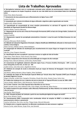 Detec&ccedil;&atilde;o de altera&ccedil;&otilde;es recentes na cobertura vegetal natural