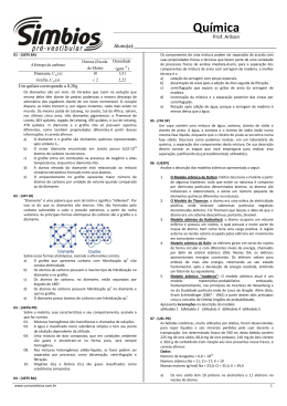 Revis&atilde;o 1 fase - Col&eacute;gio e Curso Simbios