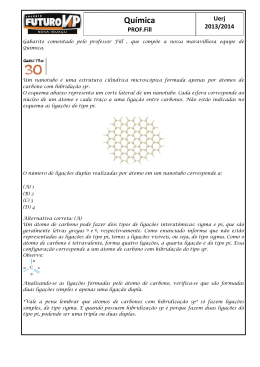 Prova UERJ 2013 – 2° Exame (Química). - Futuro Vip