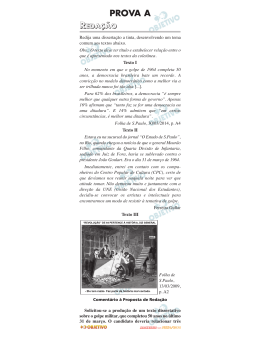 PROVA A - Curso Objetivo